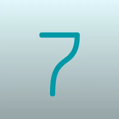 7цветик, сеть салонов цветов, лого-визитка
