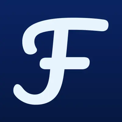 Flip Post, служба экспресс-доставки, лого-визитка