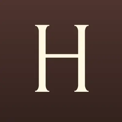 H & M, магазин одежды, лого-визитка