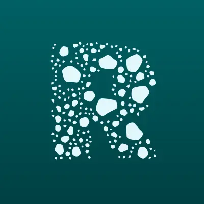 Русалка, магазин бытовой химии, лого-визитка